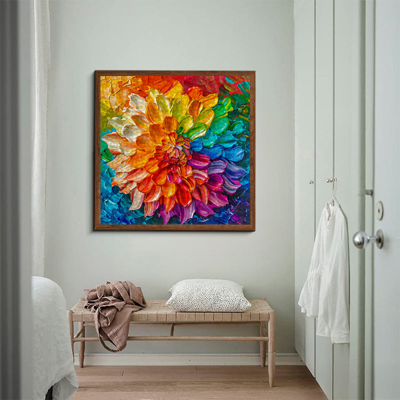 Lebendige Dahlia -Puzzle 1000 Stücke