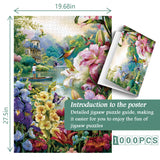 River Garden Jigsaw Puzzle 1000 Pieces