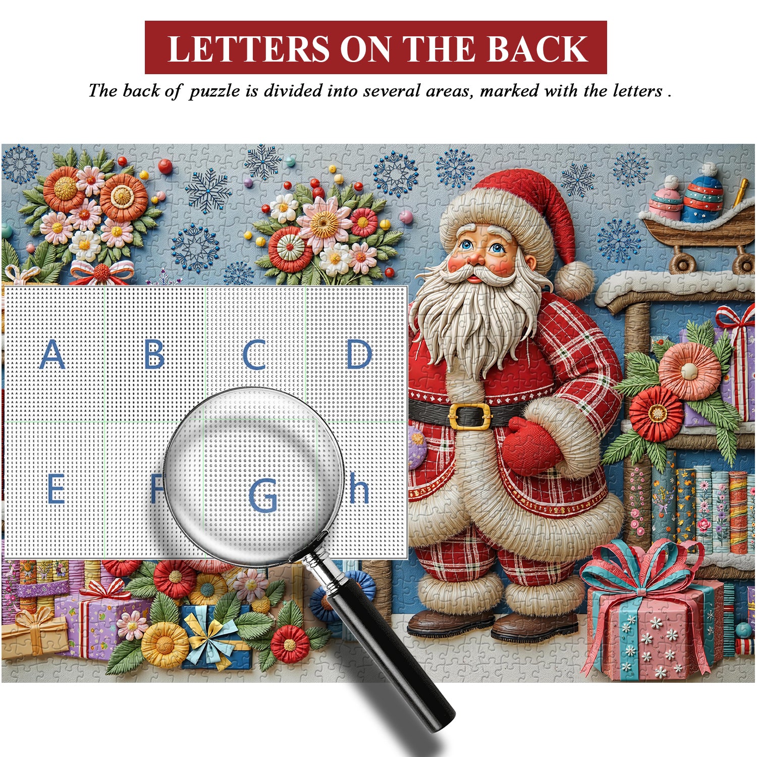 Bleced Blessing Jigsaw Puzzle 1000 pezzi di Babbo Natale