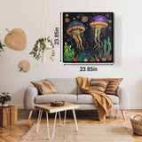 Tanz aus brillanten Jellyfish -Puzzle 1000 Stücke