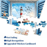 Puzzle finestra oceanica puzzle 1000 pezzi