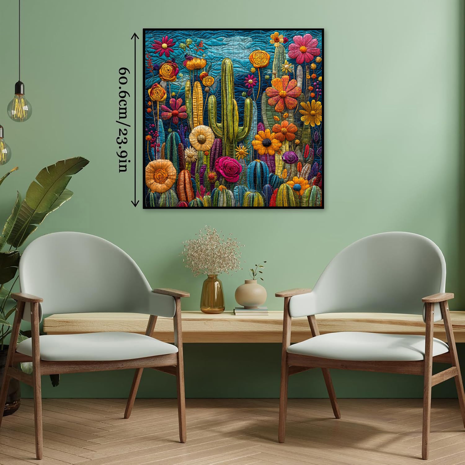 Kaktusblüten Puzzle 1000 Stücke