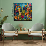 Kaktusblüten Puzzle 1000 Stücke