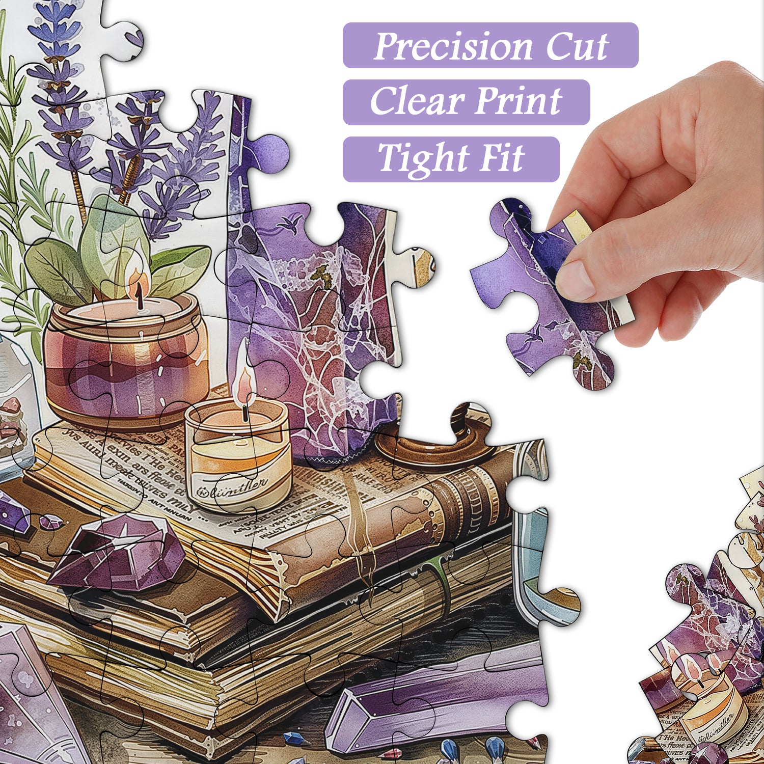 Crystal Books Puzzle 1000 pièces 1000 pièces