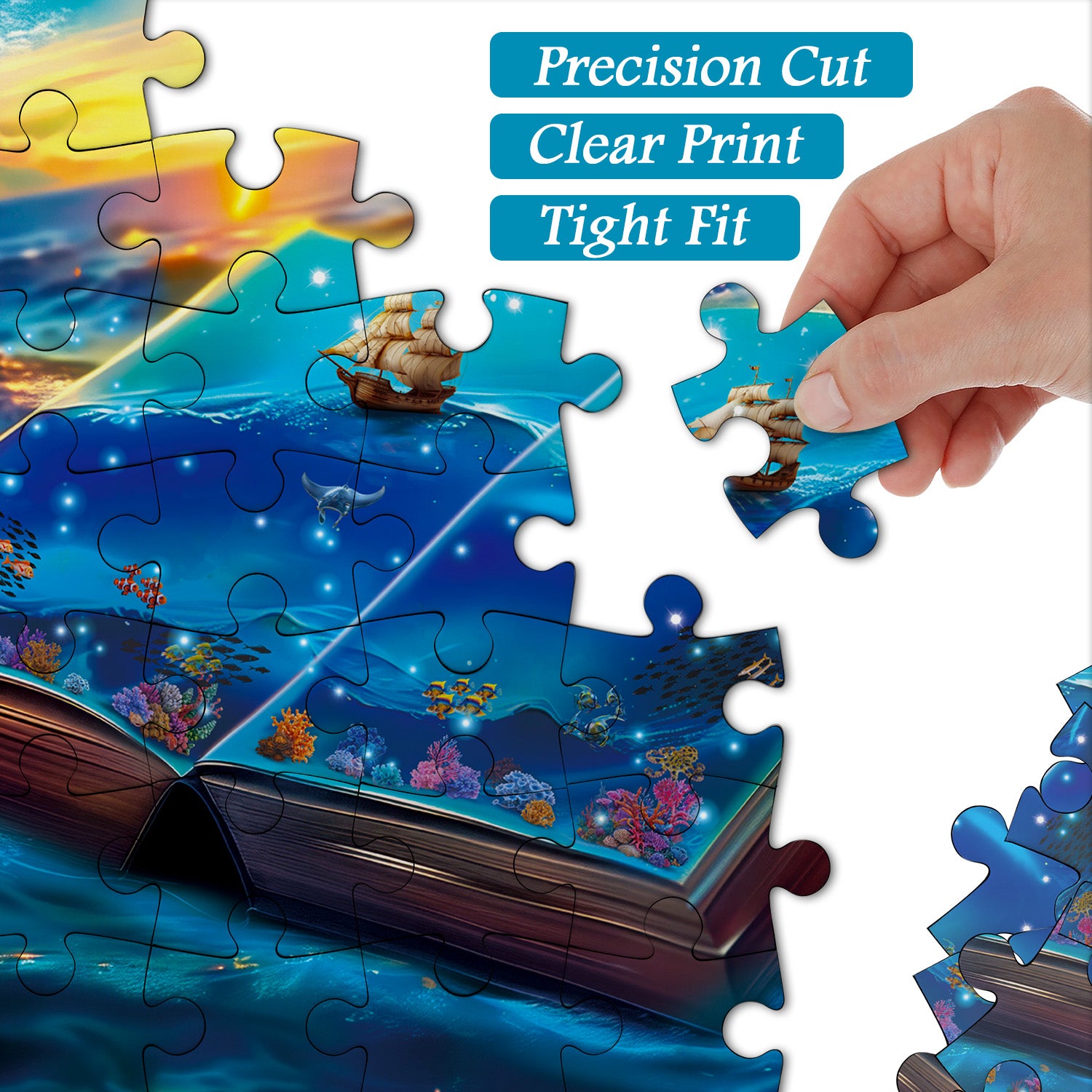 Ozeanische Tales Puzzle 1000 Stücke