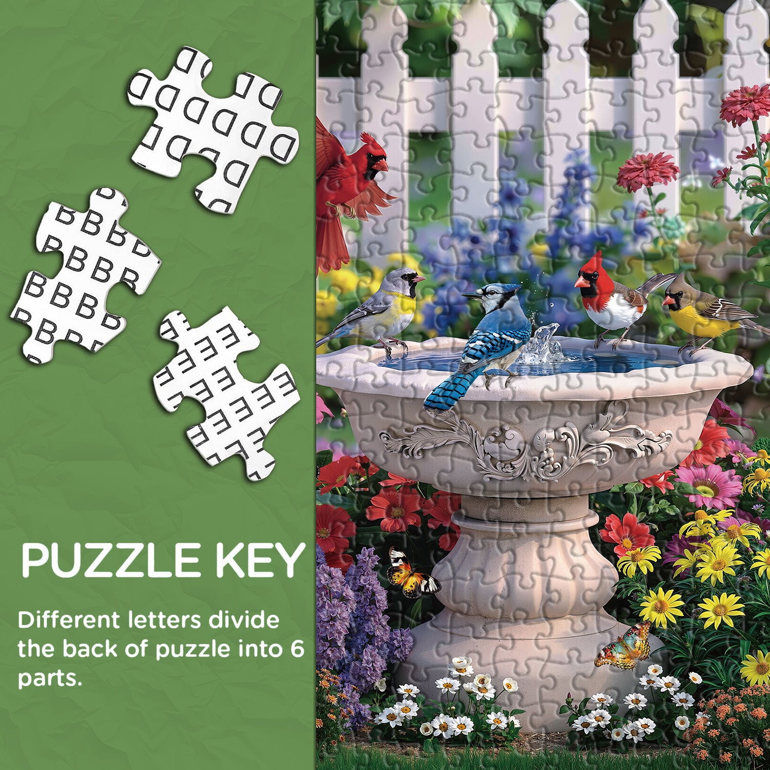 Puzzle a lmpressione a molla 1000 pezzi