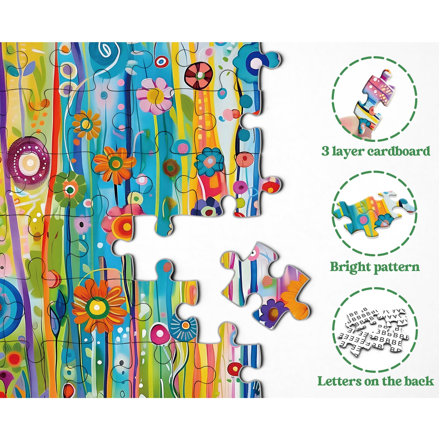 Fiorisce liberamente puzzle 1000 pezzi