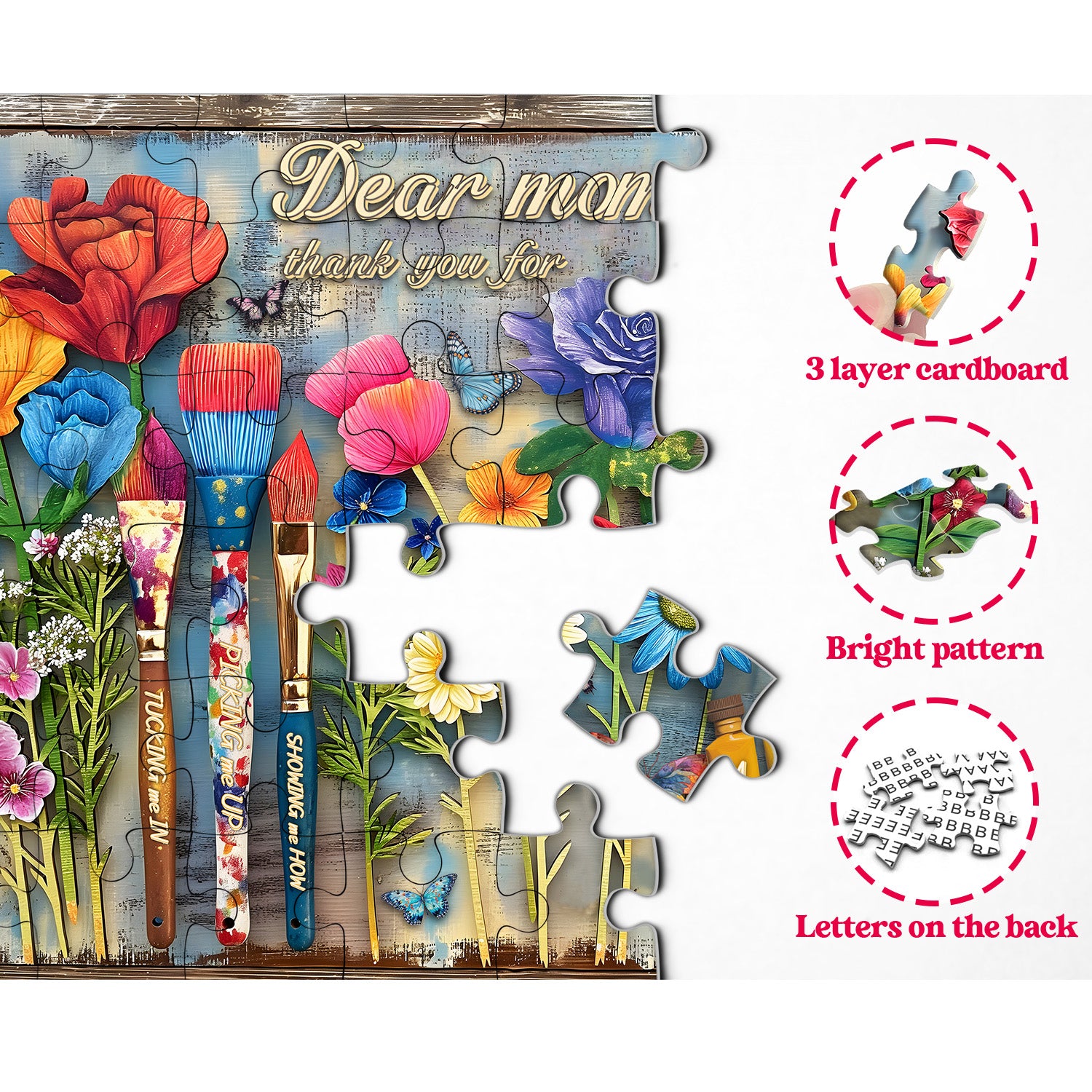 Pennellate d'amore puzzle puzzle 1000 pezzi