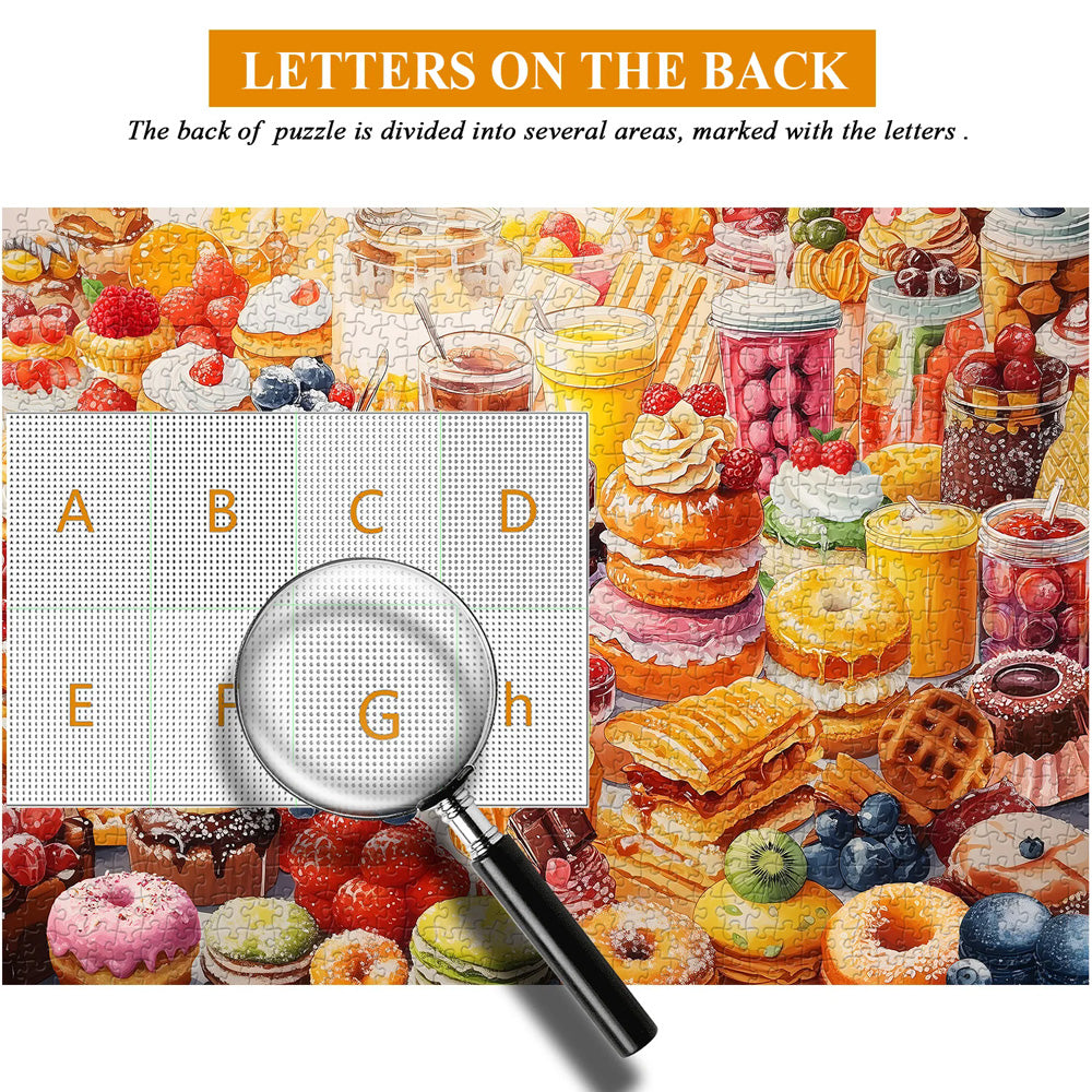Sweet Feast Jigsaw Puzzle 1000 pezzi