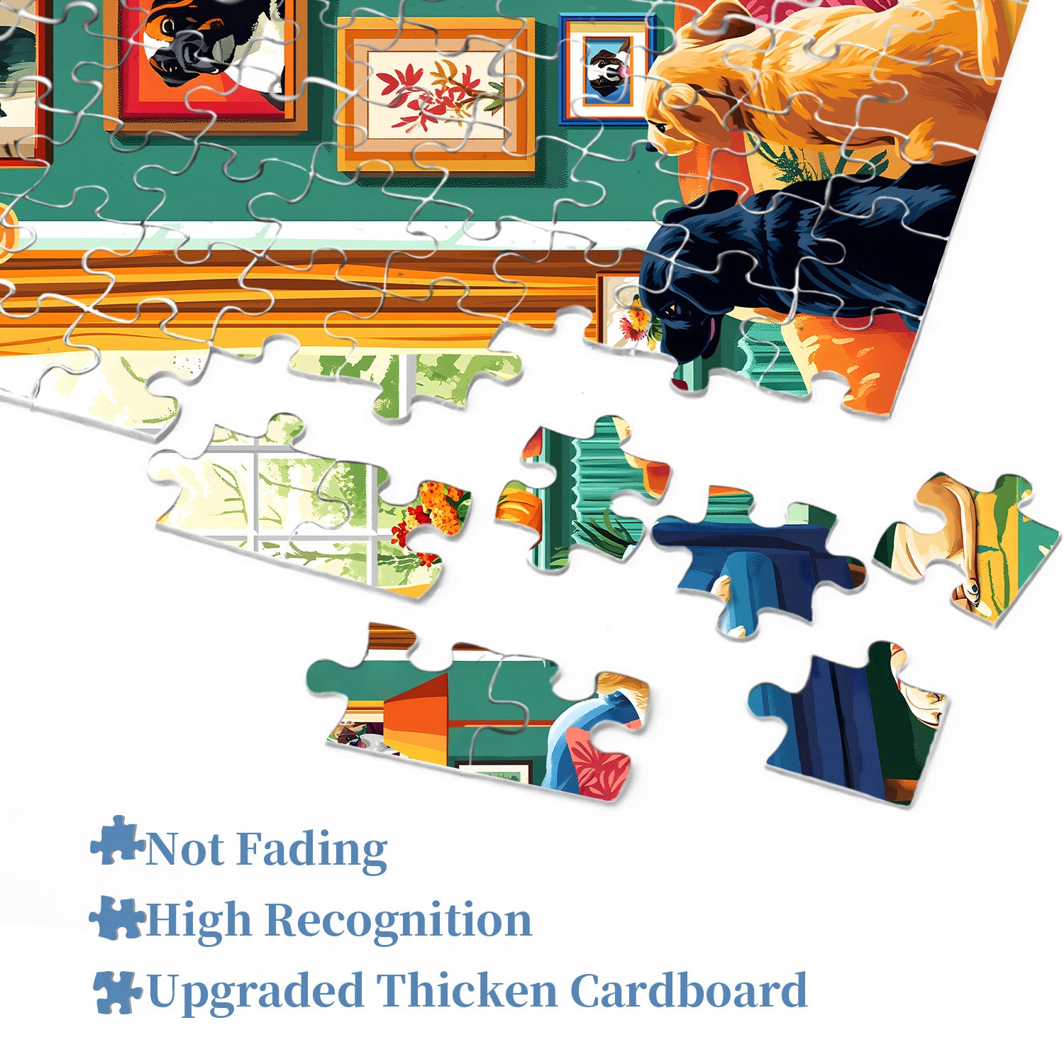 Dog's Leisure Time Jigsaw Puzzle 1000 Pieces