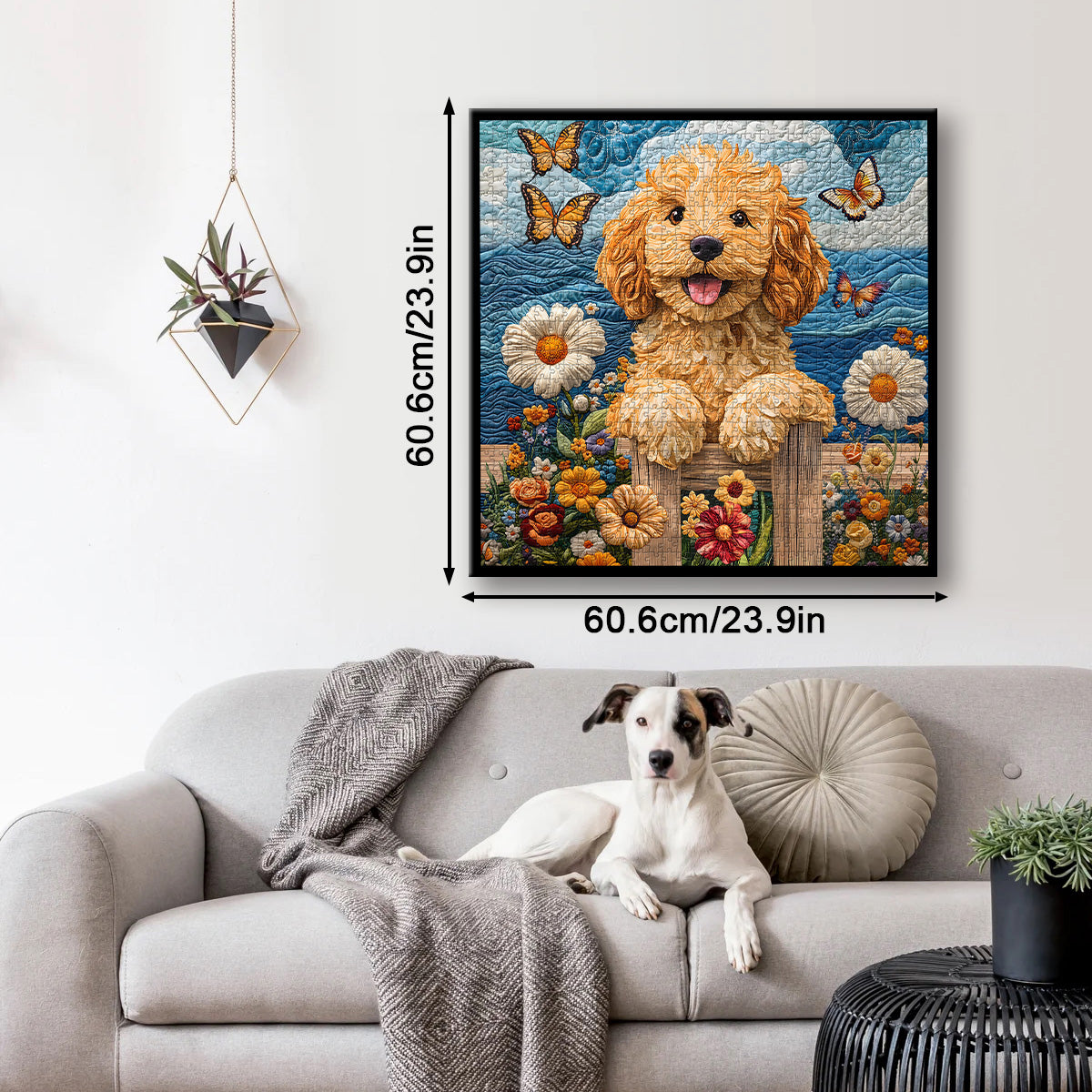 Cucciolo di giardino puzzle puzzle 1000 pezzi