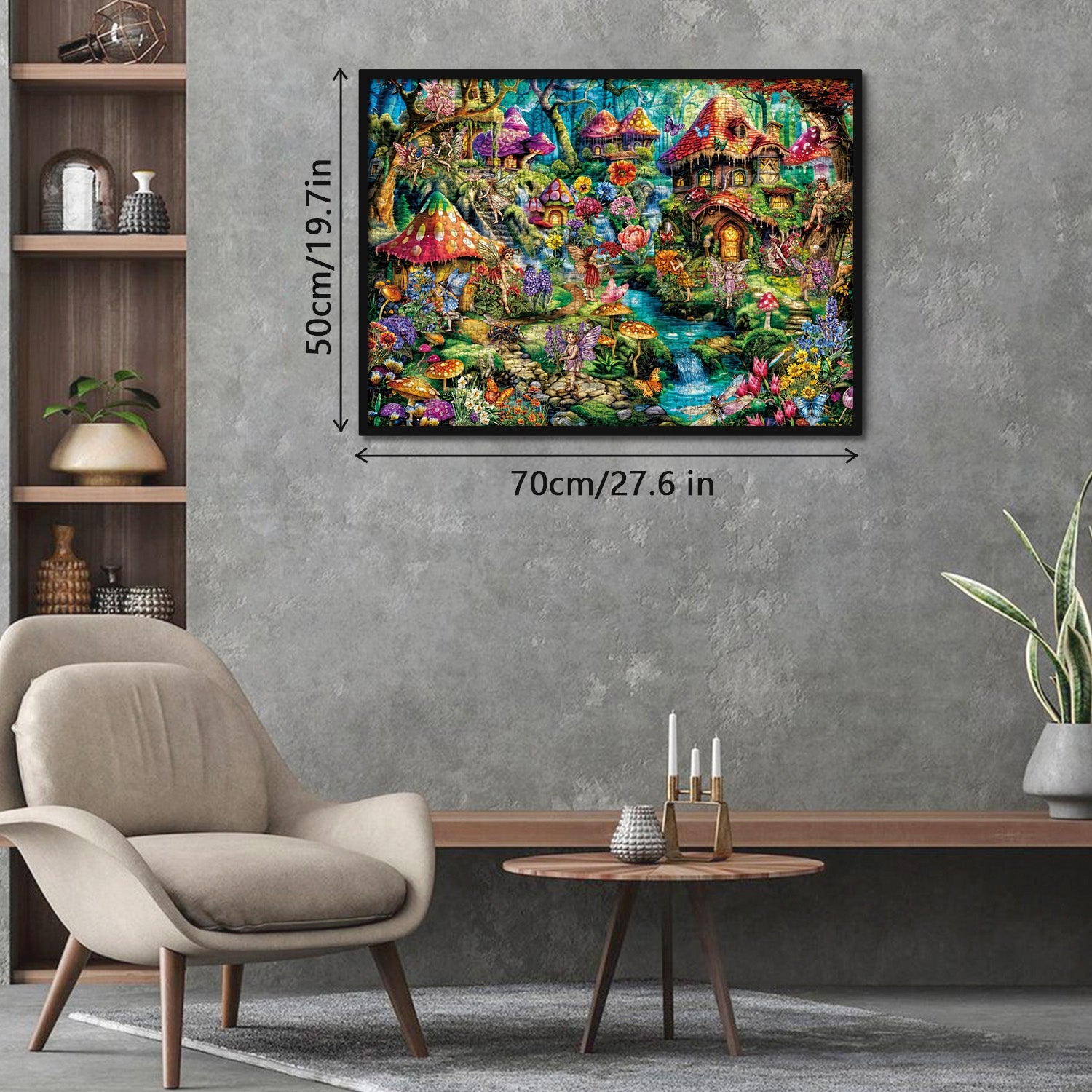 Blumenfeen Land Jigsaw Puzzle 1000 Stücke