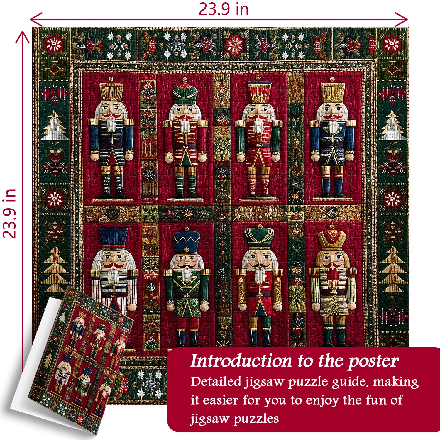 Noisette de Noël Puzzle de puzzle 1000 pièces