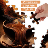 Caffè al tramonto puzzle puzzle 1000 pezzi