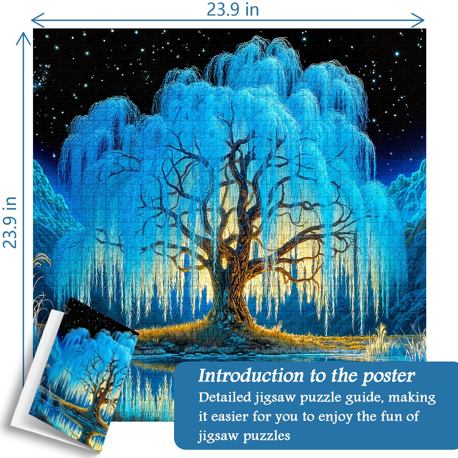 Magic Starlight Tree Jigsaw Puzzle 1000 pièces