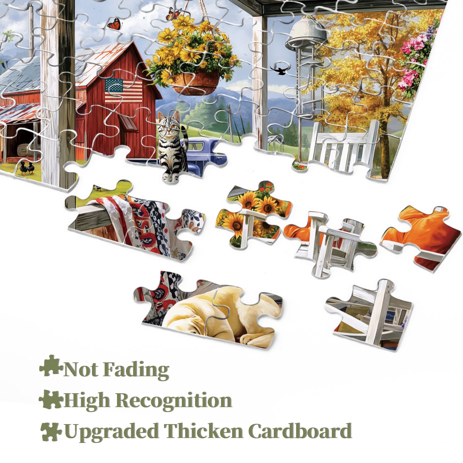 Lazy Day Cottage Jigsaw Puzzles 1000 Pieces