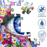 Wunderschöne Augen Puzzle 1000 Stücke