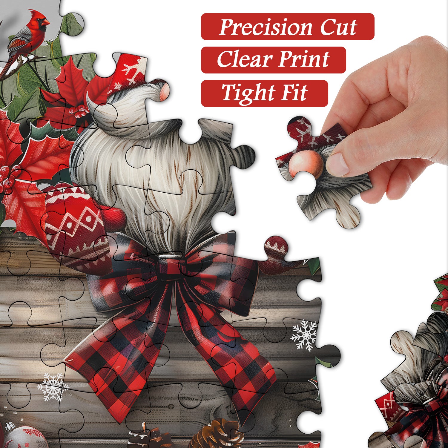 Pezzi 1000 pezzi di puzzle gnomo di Natale 1000