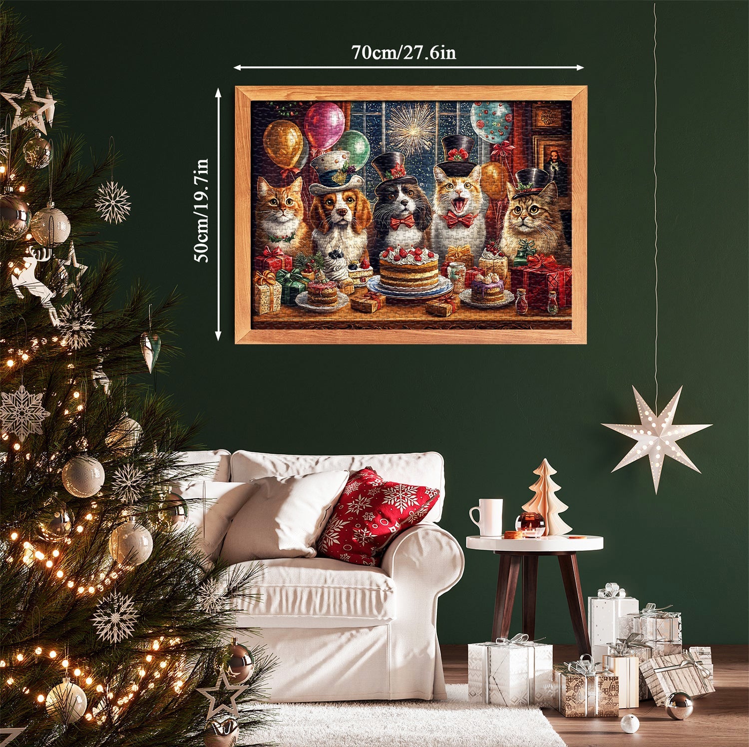 Punti di puzzle per animali domestici 1000 pezzi