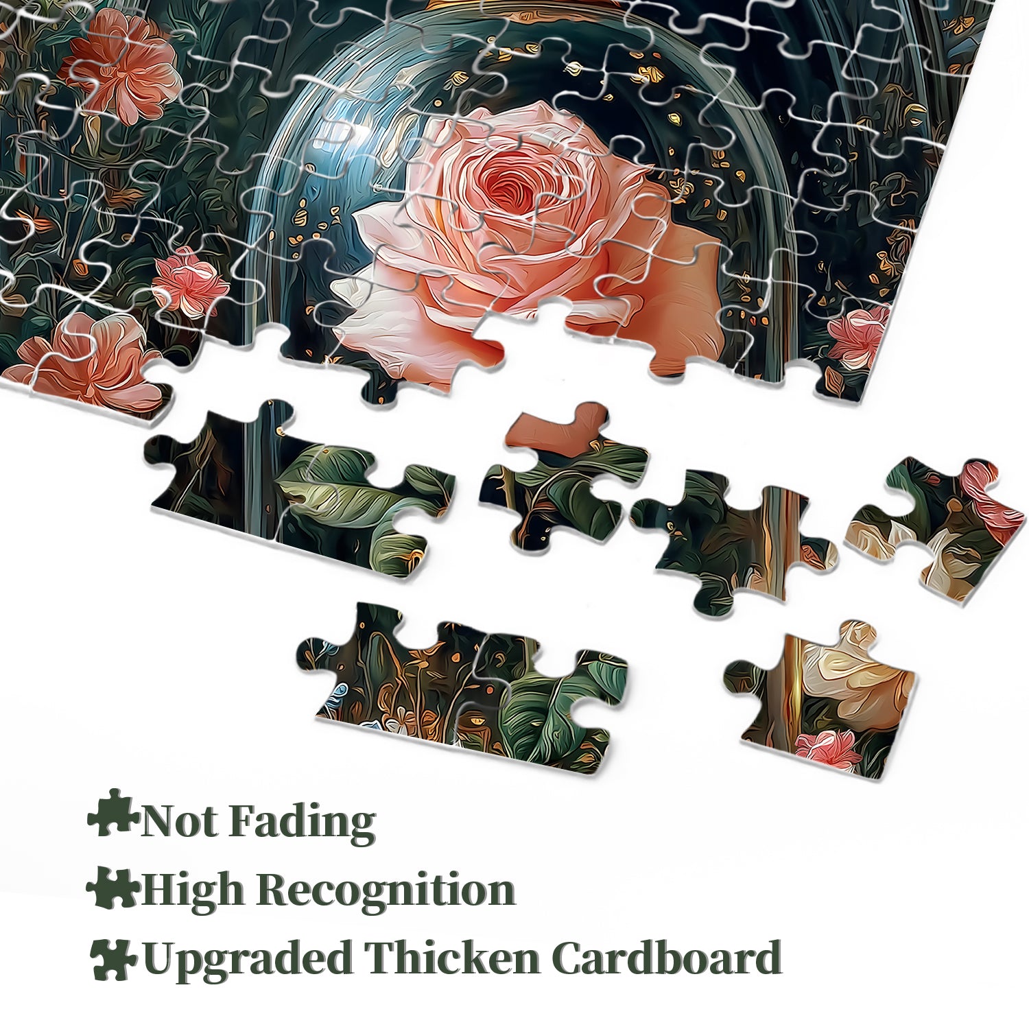 Puzzle con cupola rosa, 1000 pezzi