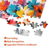 Colorful Floral Charm Jigsaw Puzzle 1000 Pieces