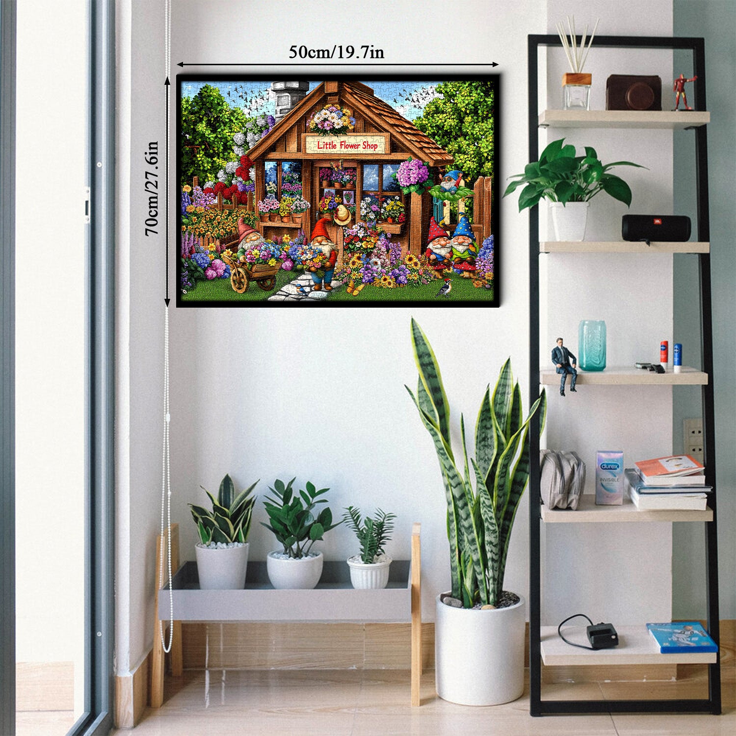 Gnome Garden Delight Jigsaw puzzle 1000 pezzi
