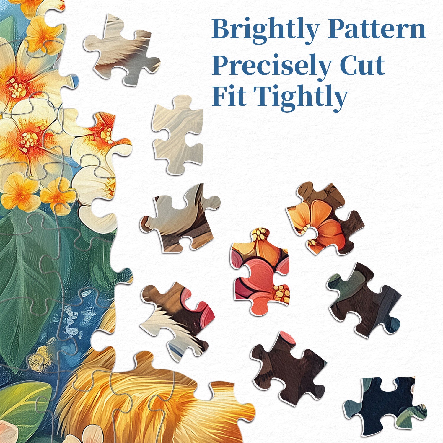 Blossoms and Cat Dreams puzzle puzzle 1000 pezzi