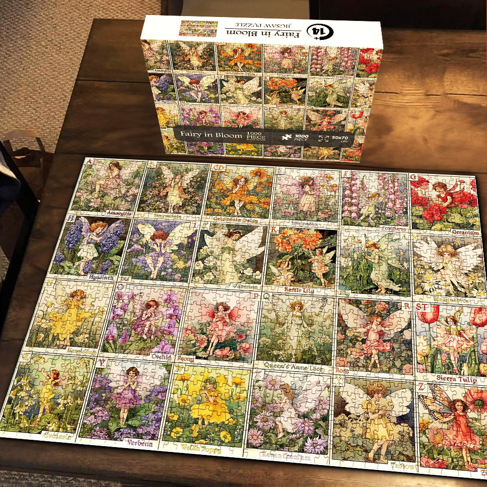 Fee in Bloom Puzzle 1000 Stücke