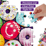 Pieci di puzzle ciambelle colorate 1000 pezzi