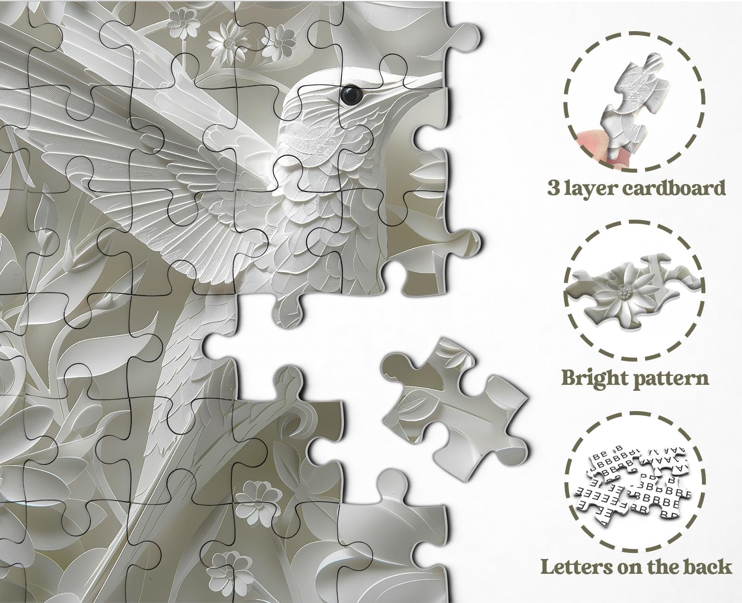 Serenity Hummingbird Jigsaw Puzzle 1000 Pieces