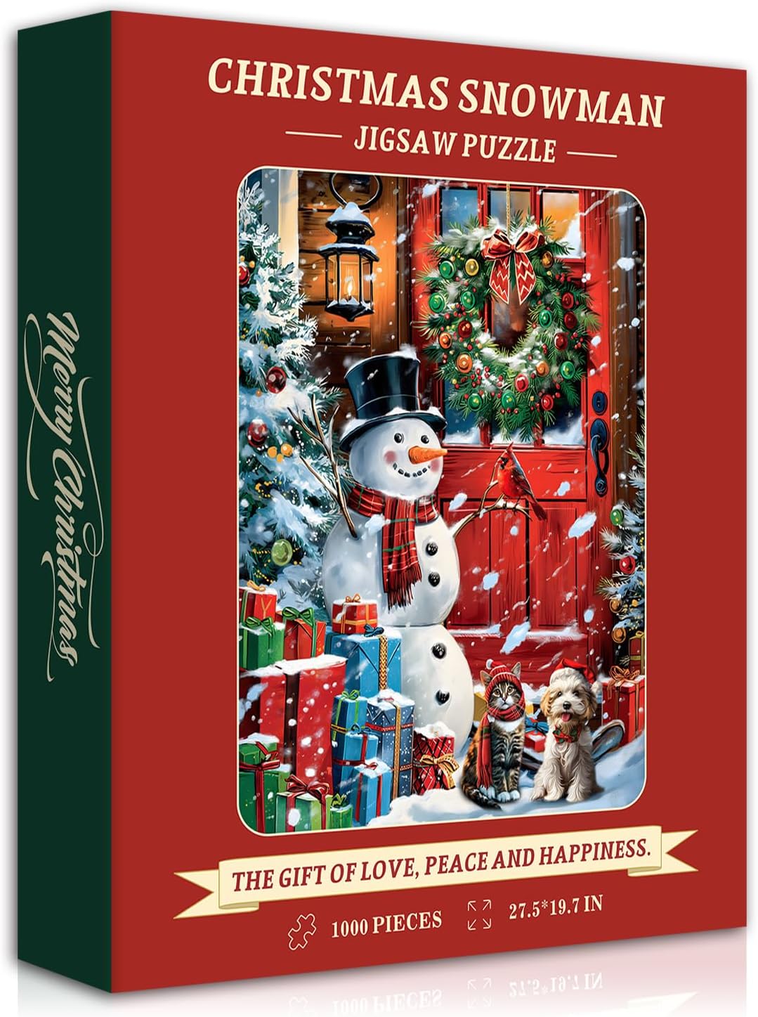 Christmas Snowman Jigsaw Puzzle 1000 Pieces
