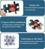 Vibrante Forest Train Rompecabezas Puzzle 1000 Piezas