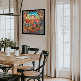 Künstlerische Blumenpuzzle 1000 Stücke