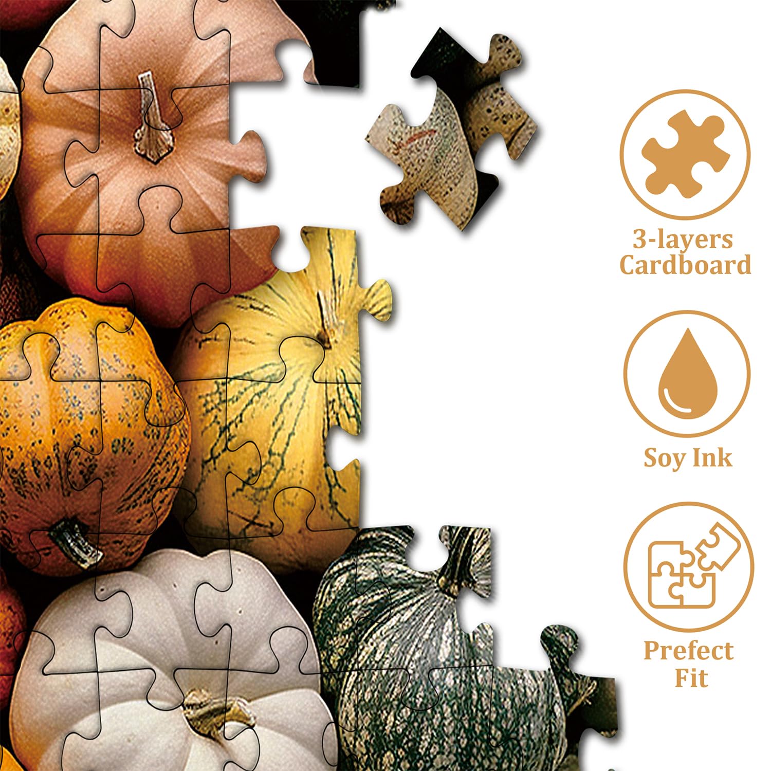 Puzzle di zucca di Halloween 1000 pezzi