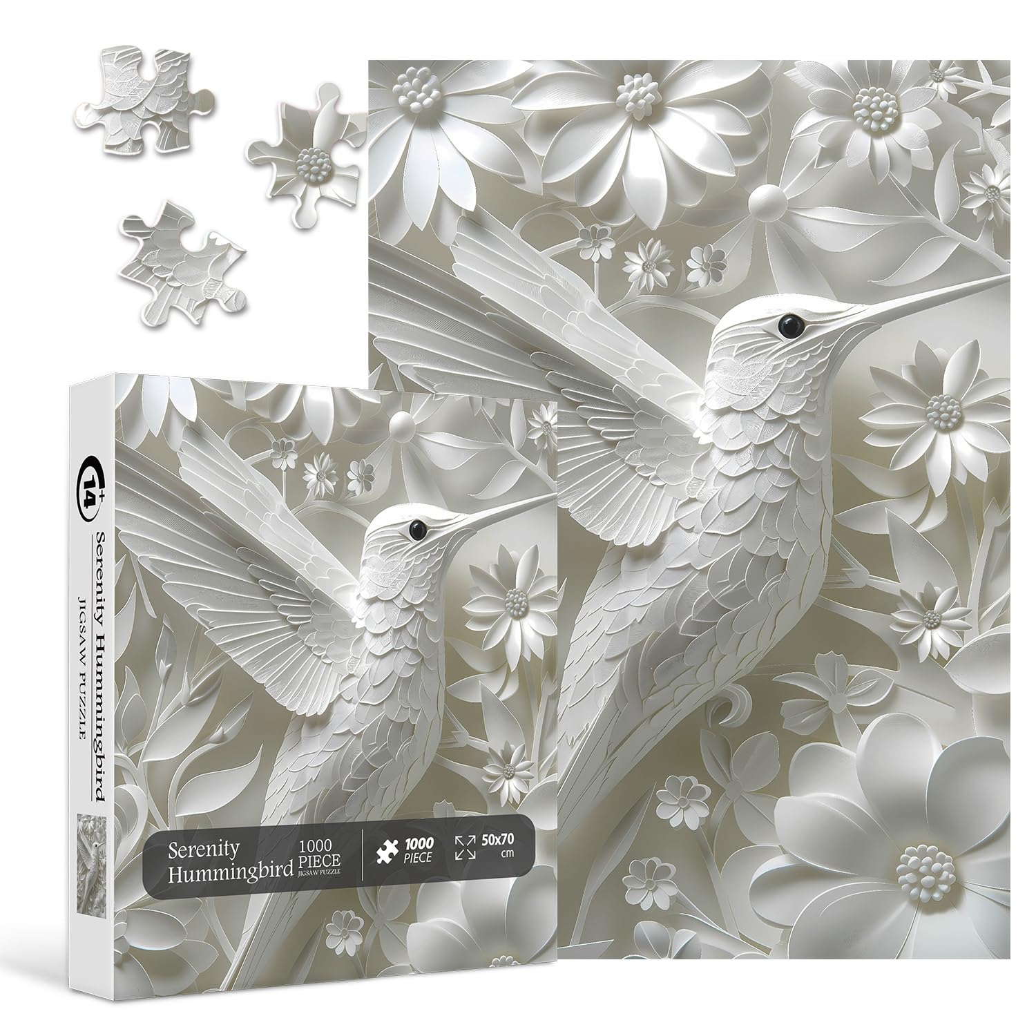 Serenity Hummingbird Jigsaw Puzzle 1000 Pieces