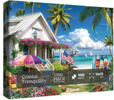 Puzzle de la tranquillité côtière Puzzle 1000 pièces
