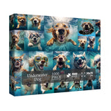 Puzzle cani da gioco subacqueo 1000 pezzi