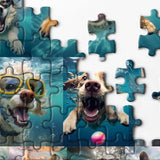 Pielz de rompecabezas de perro submarino 1000 piezas