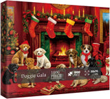 Doggie gala puzzle puzzle 1000 pezzi