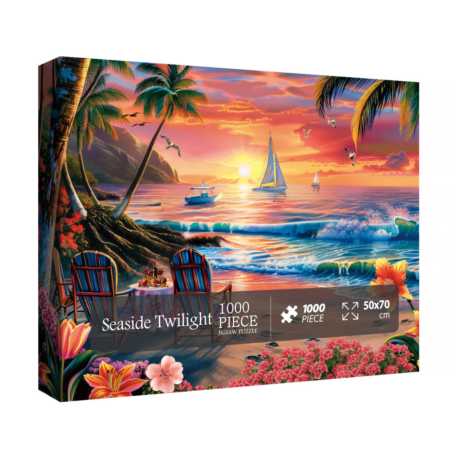Seaside Twilight puzzle puzzle 1000 pezzi