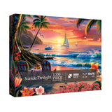 Seaside Twilight puzzle puzzle 1000 pezzi