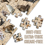 Beach Pooping Cats puzzle puzzle 1000 pezzi