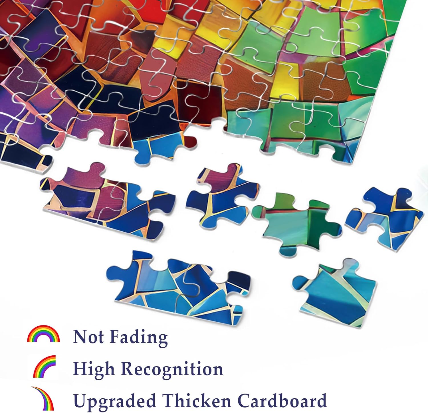 Puzzle a mosaico arcobaleno puzzle 1000 pezzi