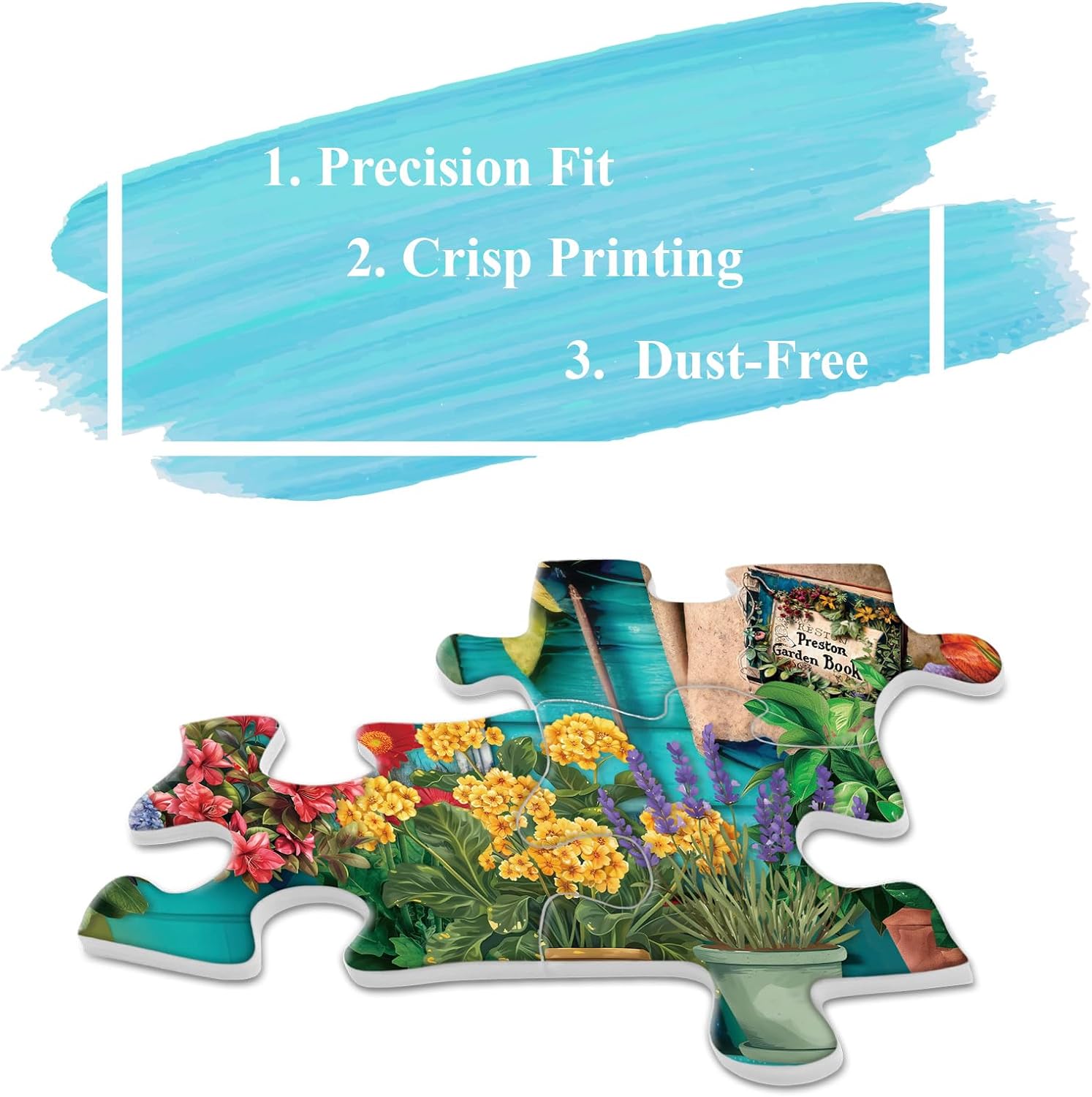 Botanische Haven -Schuppen -Puzzle 1000 Stücke