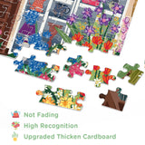 Regenbogen Sukkulente Puzzle 1000 Stücke