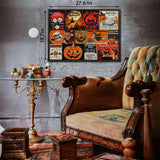 Puzzle poster retrò di Halloween puzzle 1000 pezzi