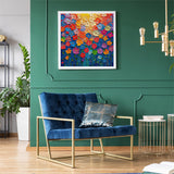 Fleur d'huile colorée Puzzle de puzzle 1000 pièces