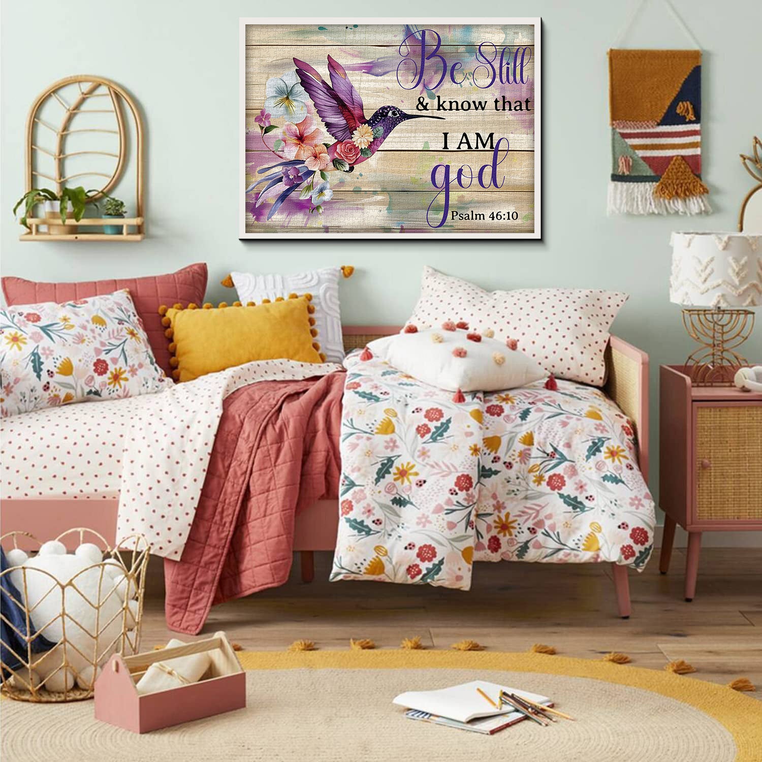 Floral Wings Jigsaw Puzzles 1000 Pieces