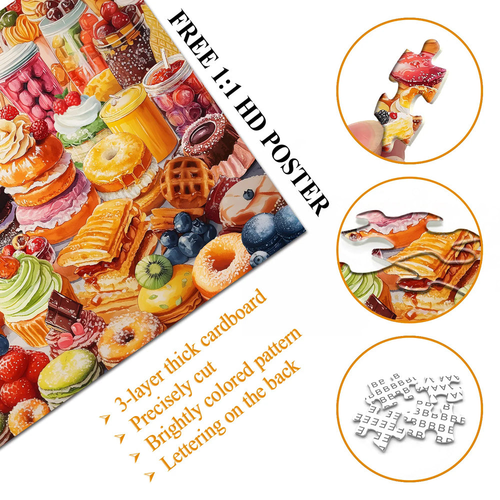 Sweet Feast Jigsaw Puzzle 1000 pezzi