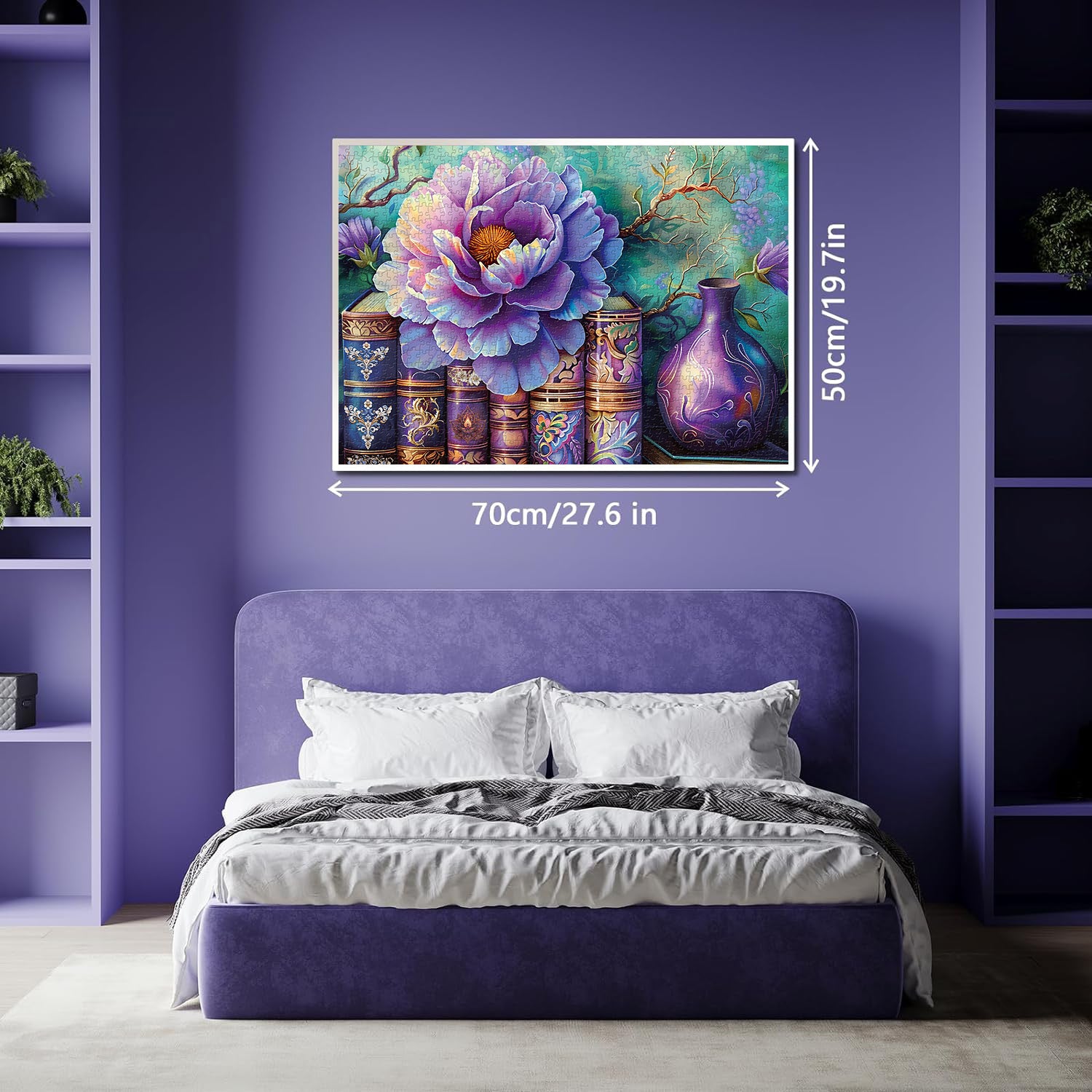 Puzzle de puzzle de floraison littéraire 1000 pièces